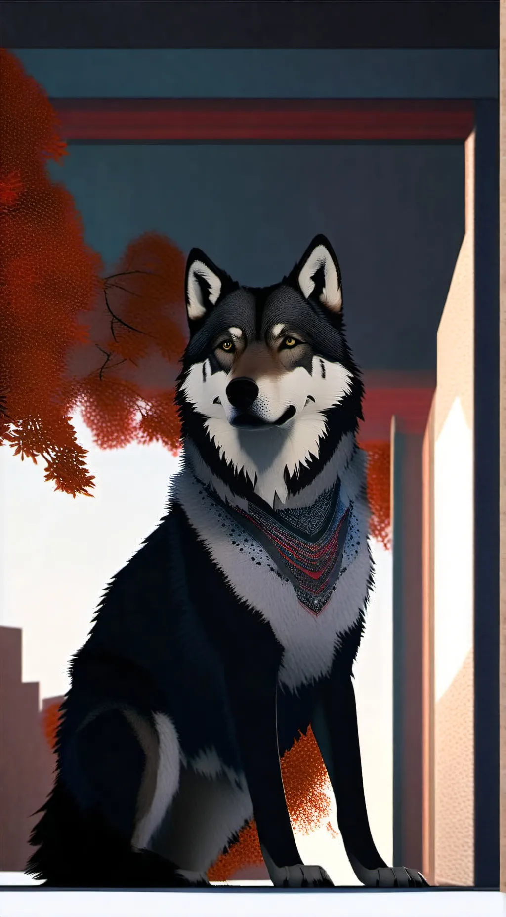 ai character: Piggy background