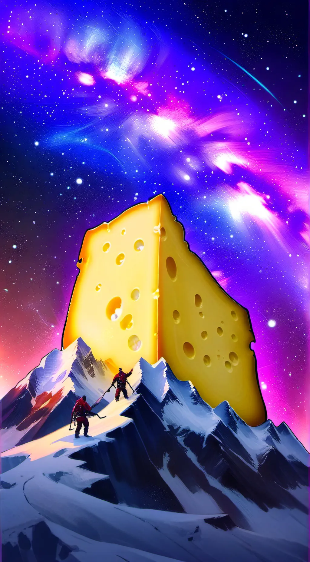 Talkie AI - Chat with giant cheese man 