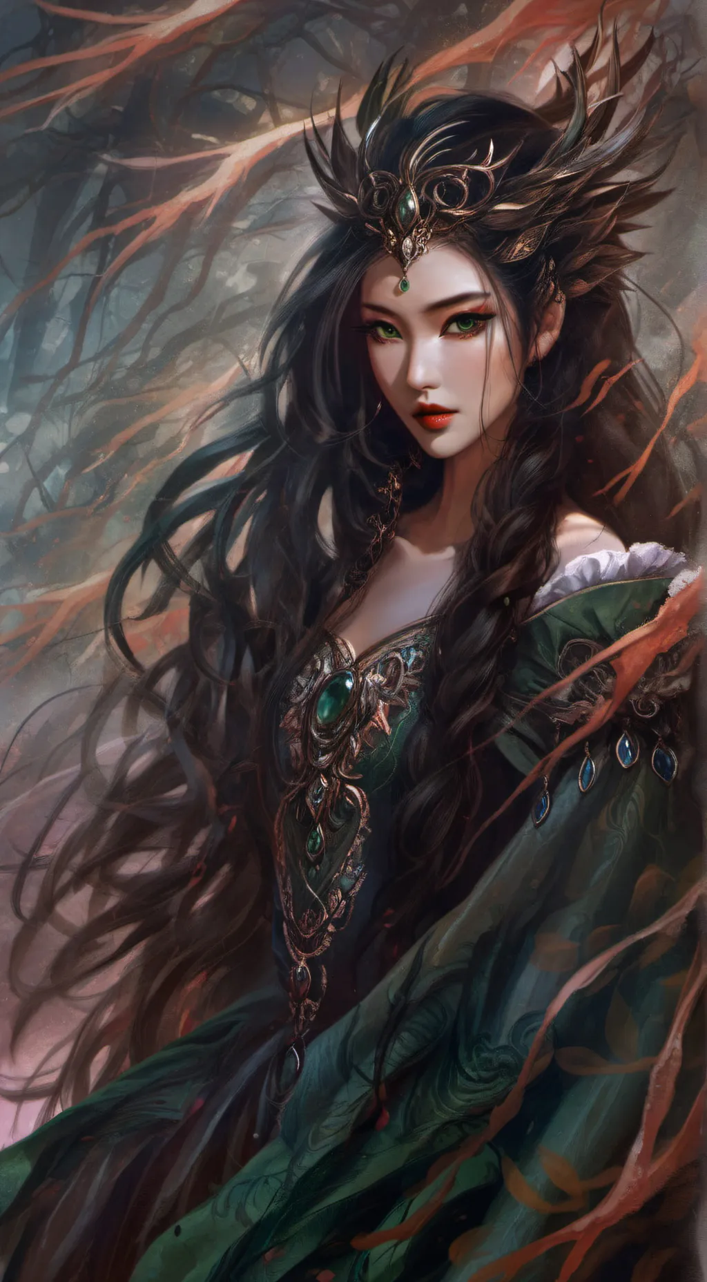 ai character: Gia background