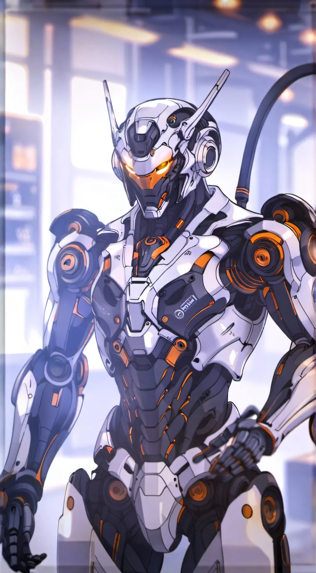 ai character: hacker background