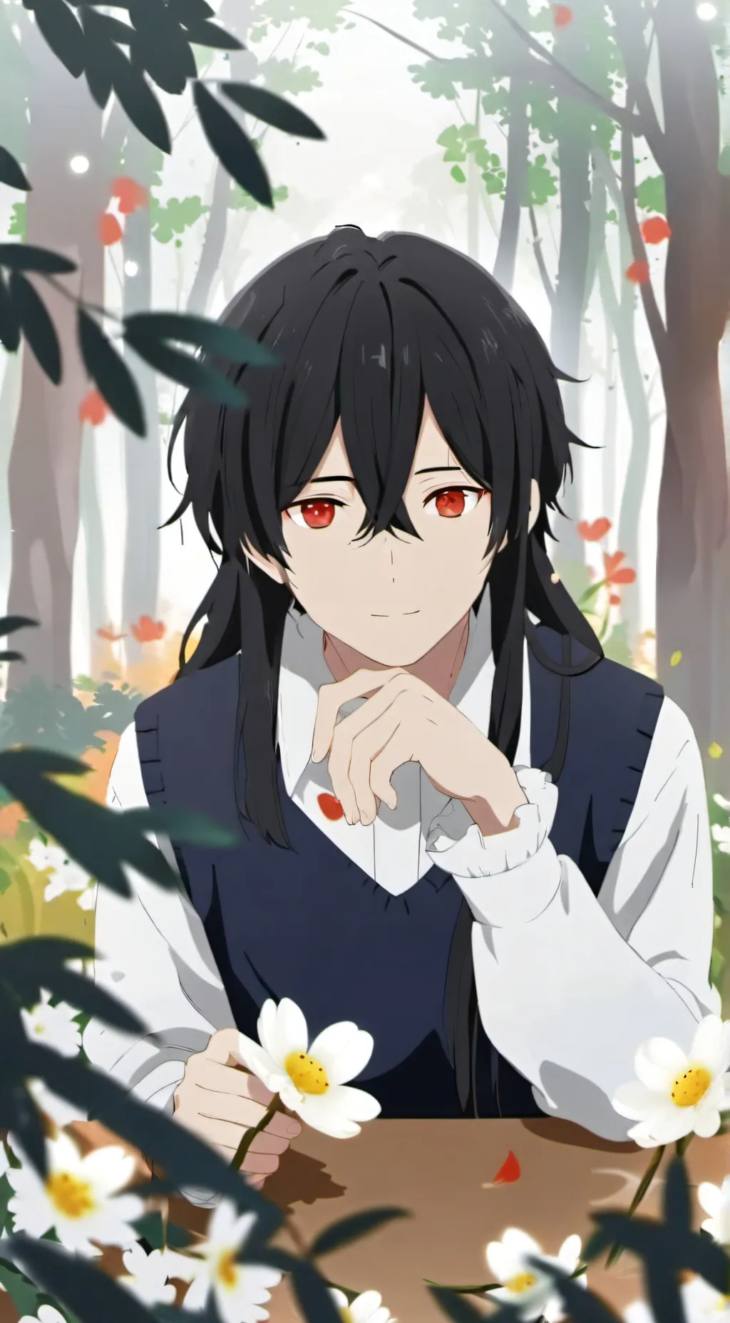 ai character: kim background