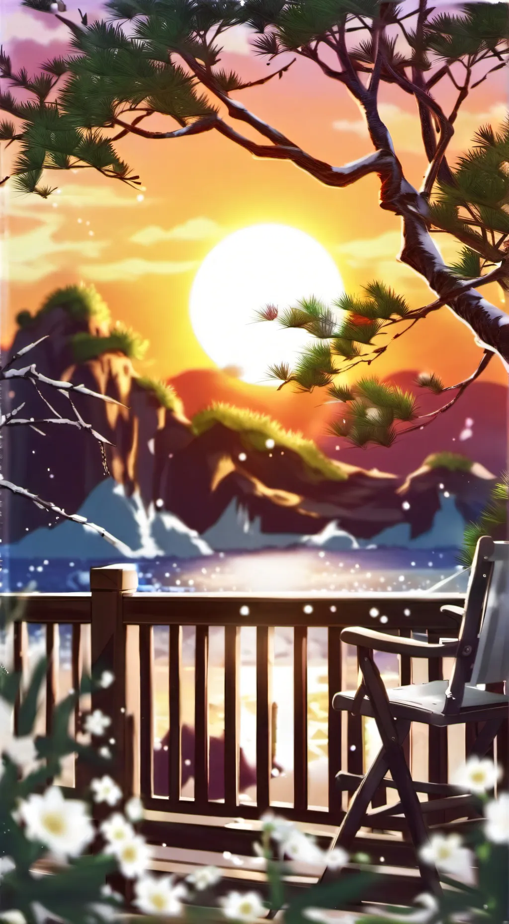 ai character: friend group chat background