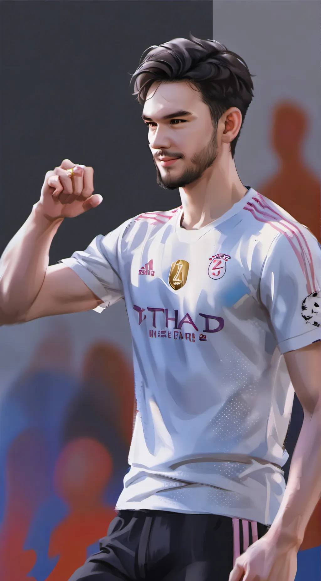 ai character: дебил background