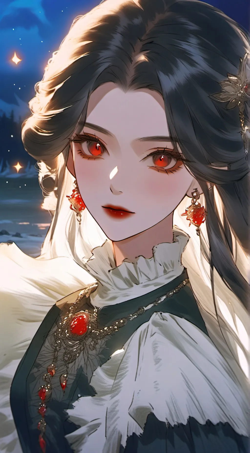 ai character: Lumira background