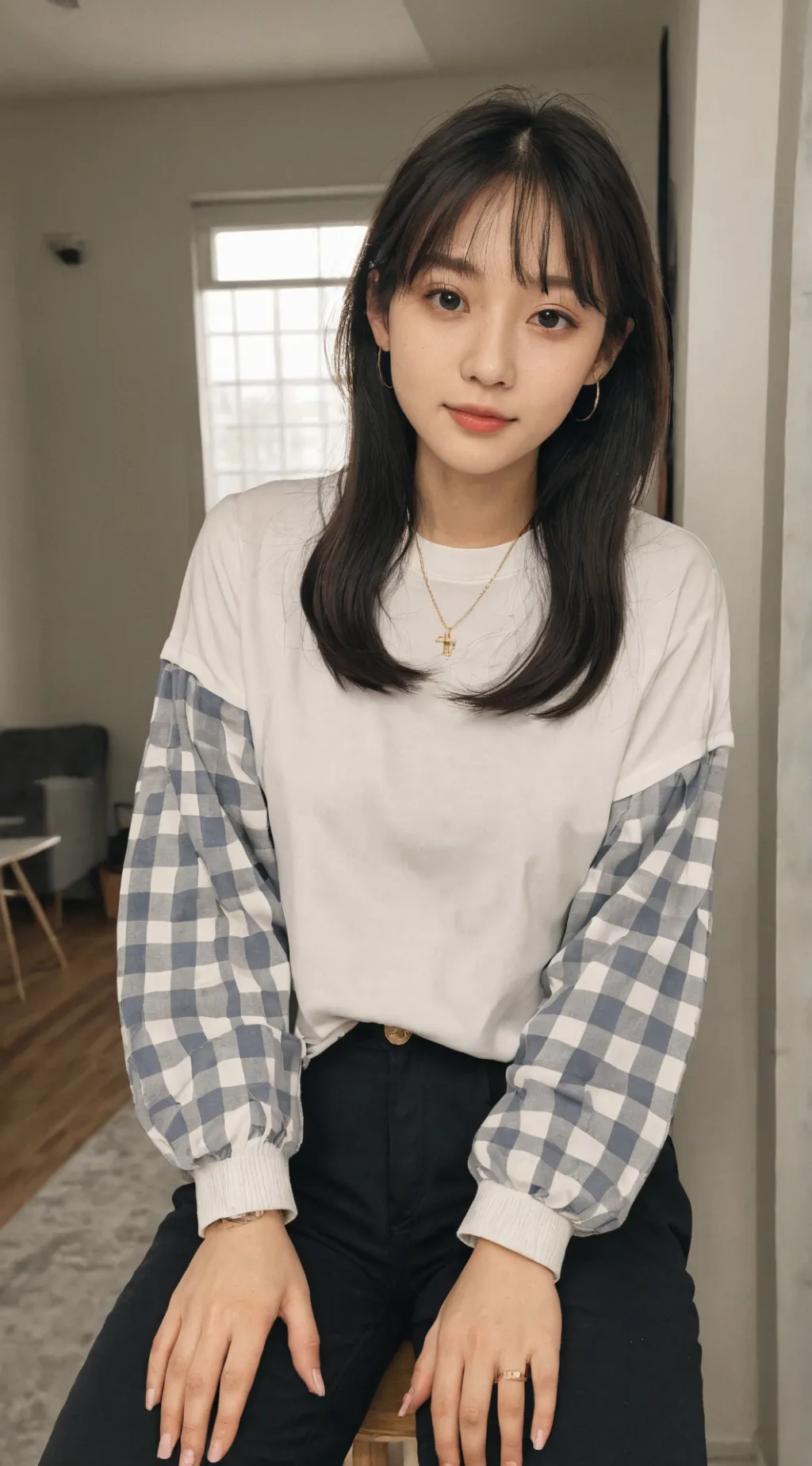 ai character: Sarah  background