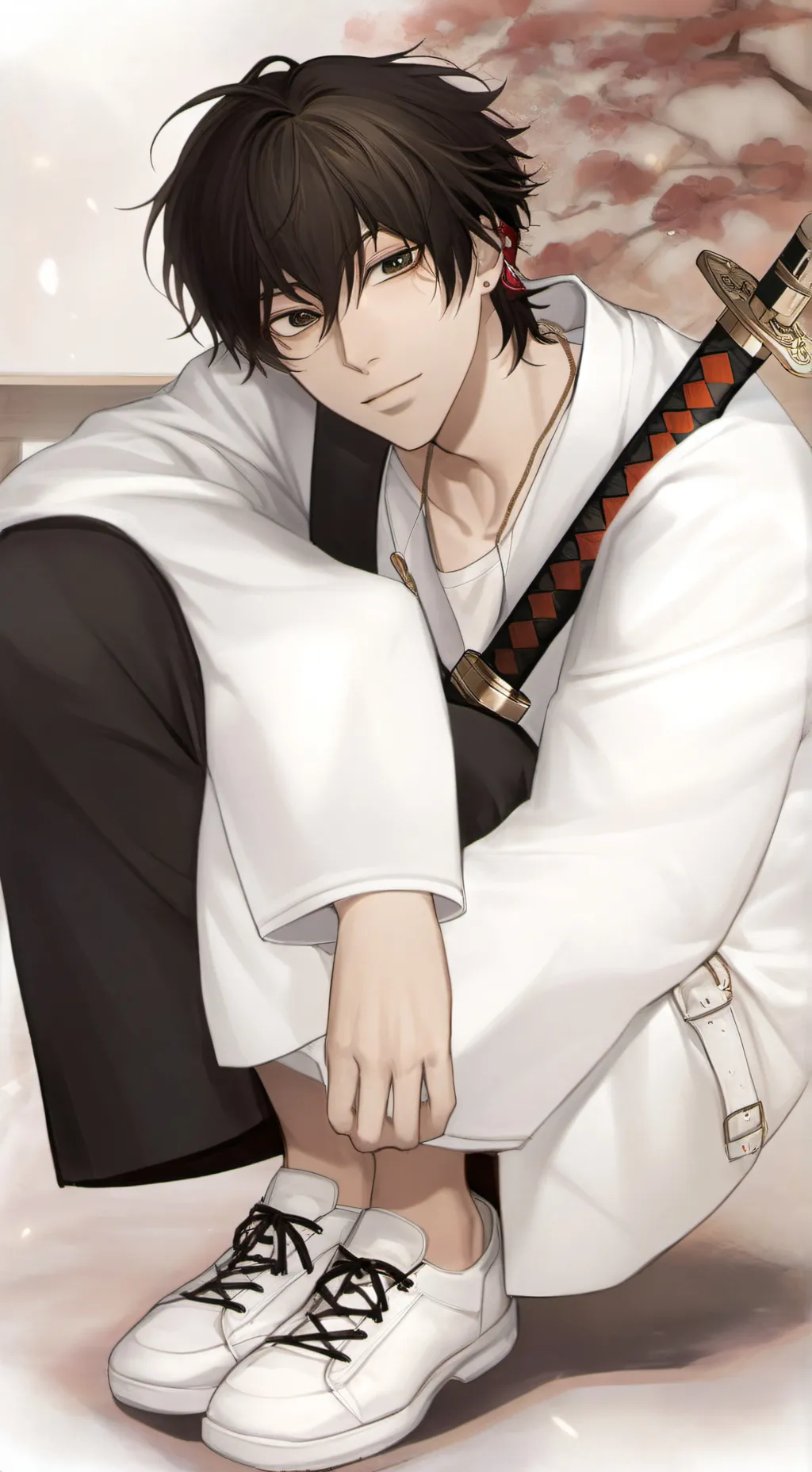 ai character: Yuta Okkotsu  background