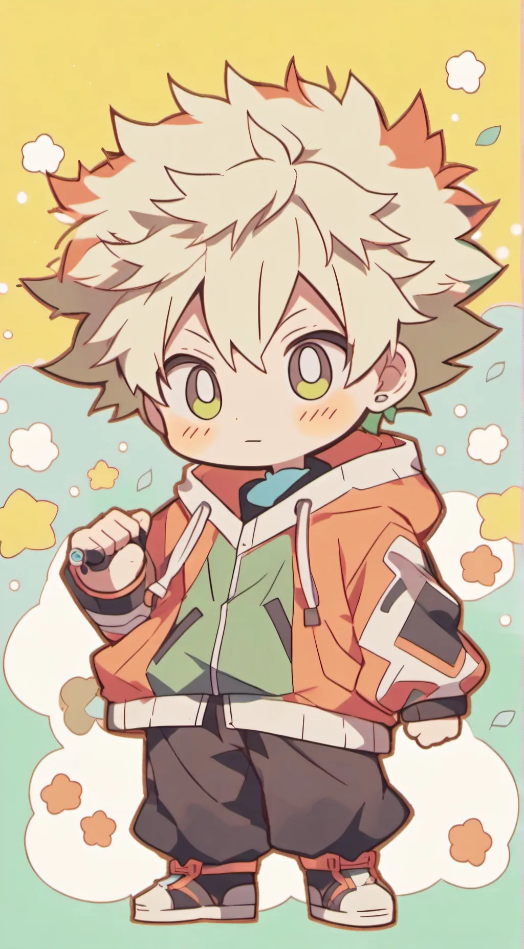 ai character: Bakugo husband background