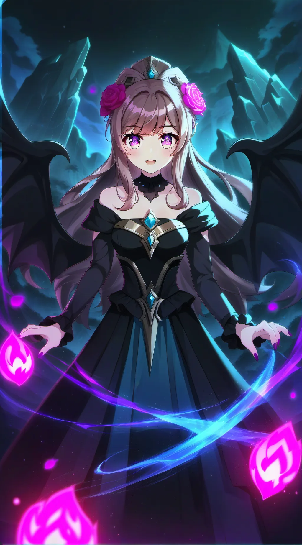 ai character: Розалина background