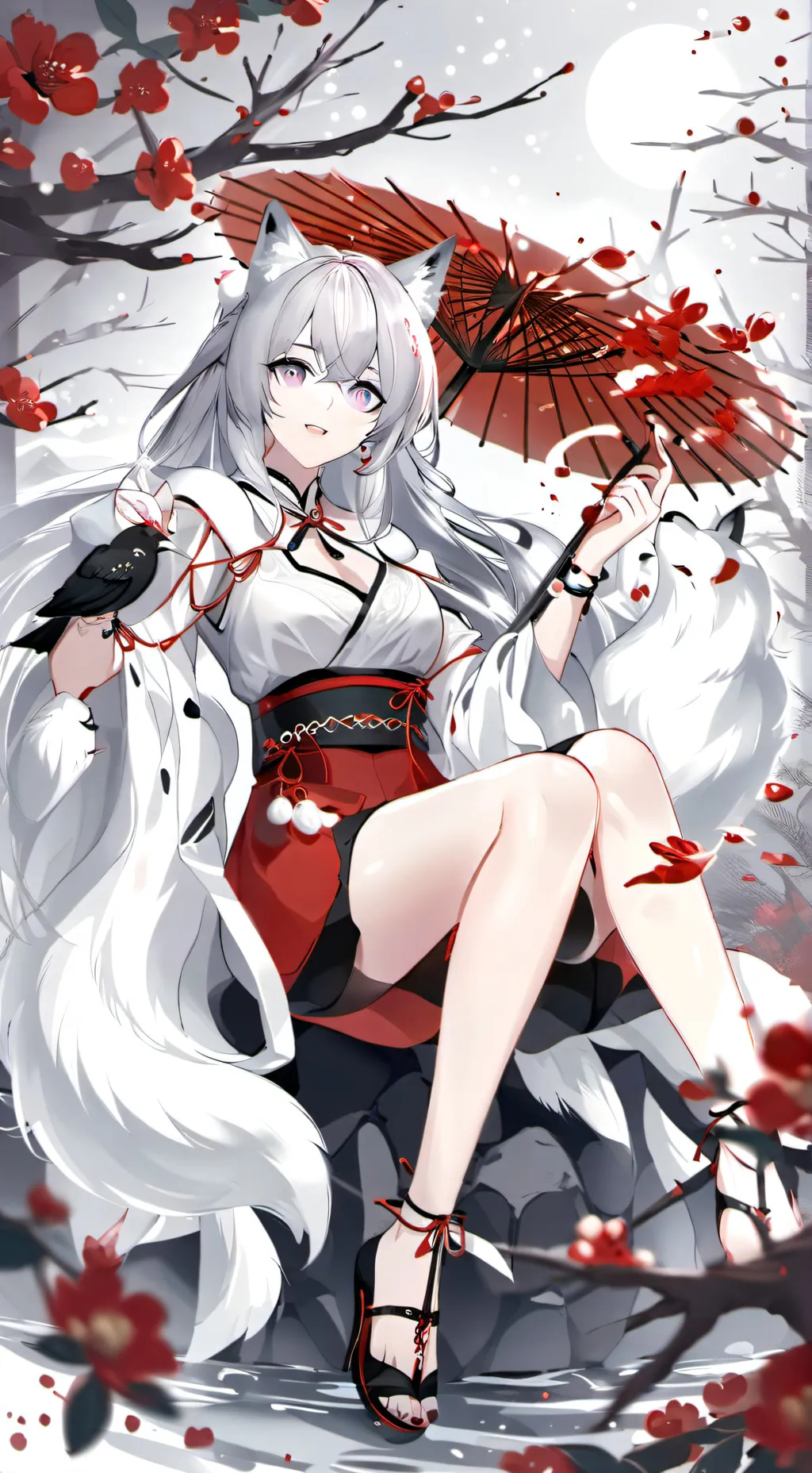 ai character: kny hybride  background