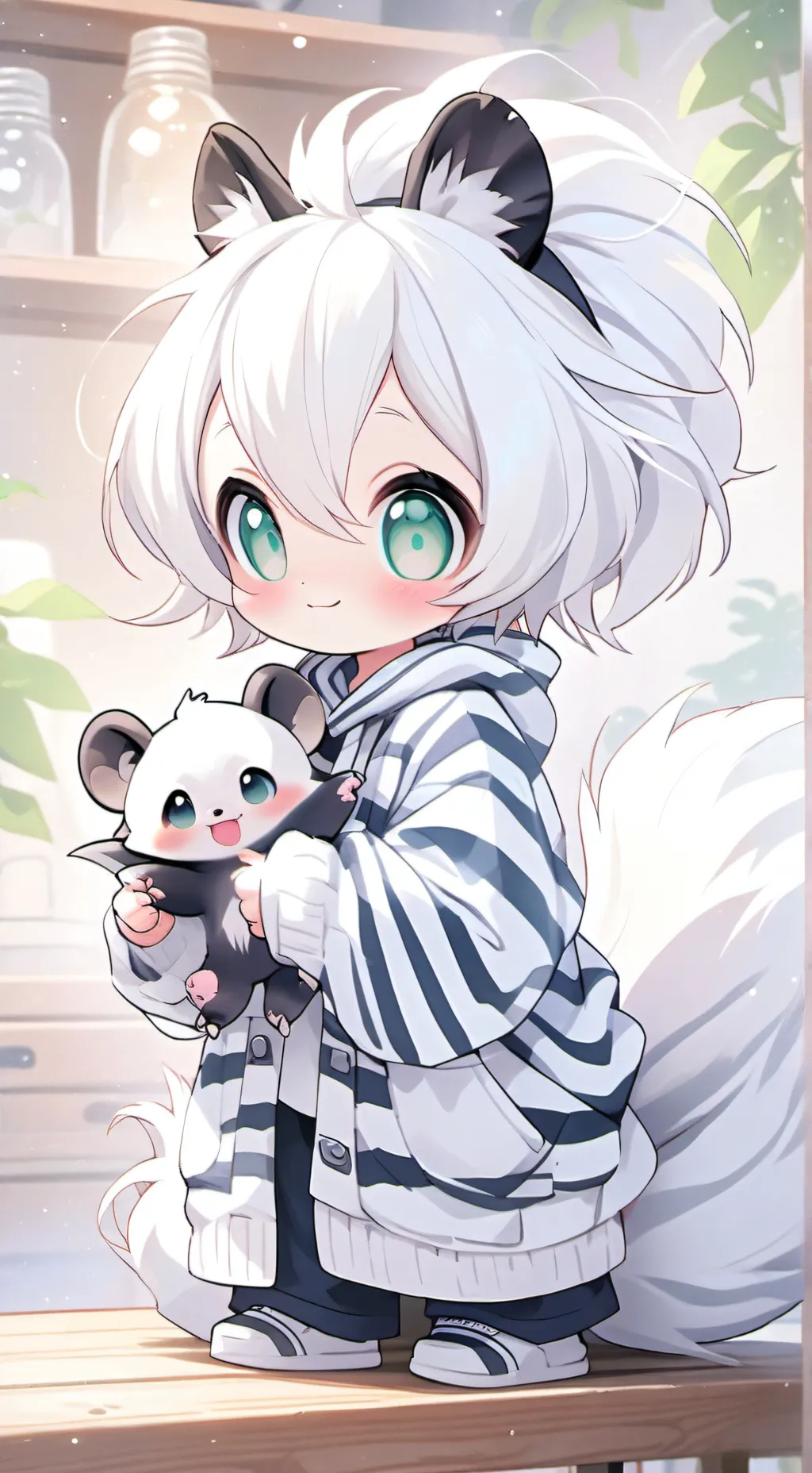 ai character: Skunky Spirit background