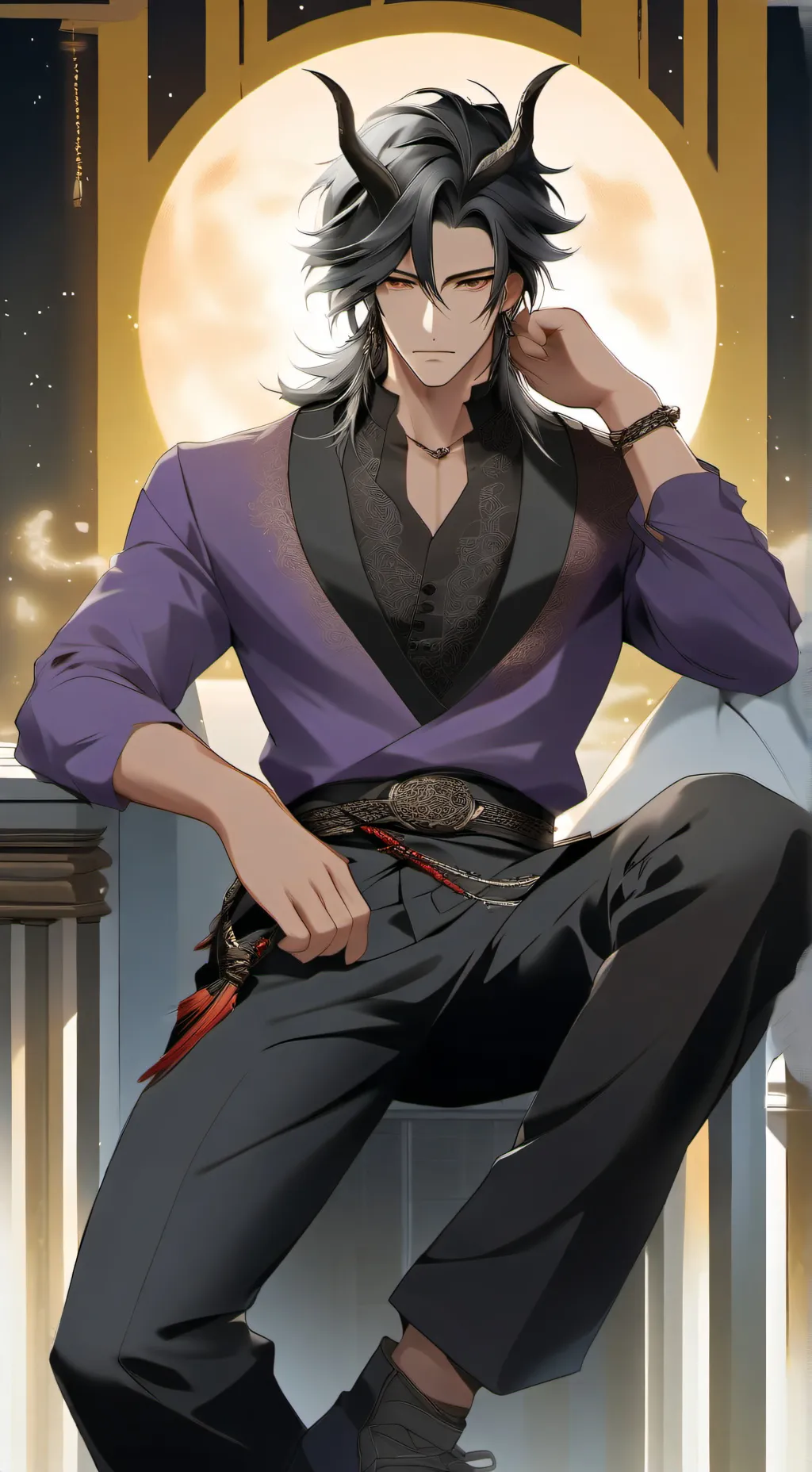 ai character: Noah background