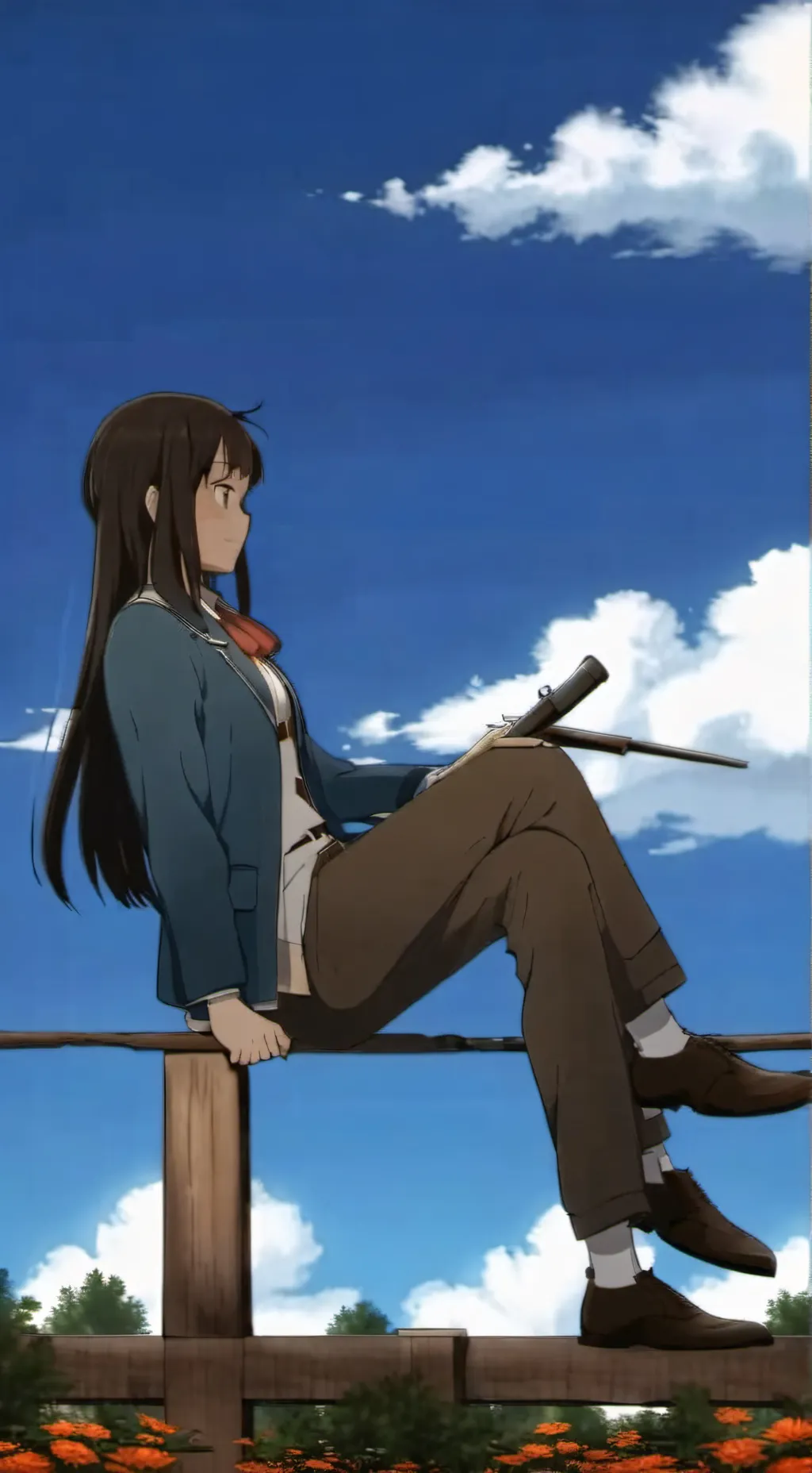 ai character: Sarah background