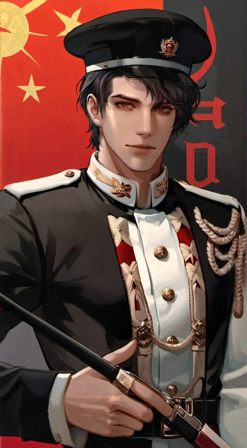 ai character: le chef de guère  background