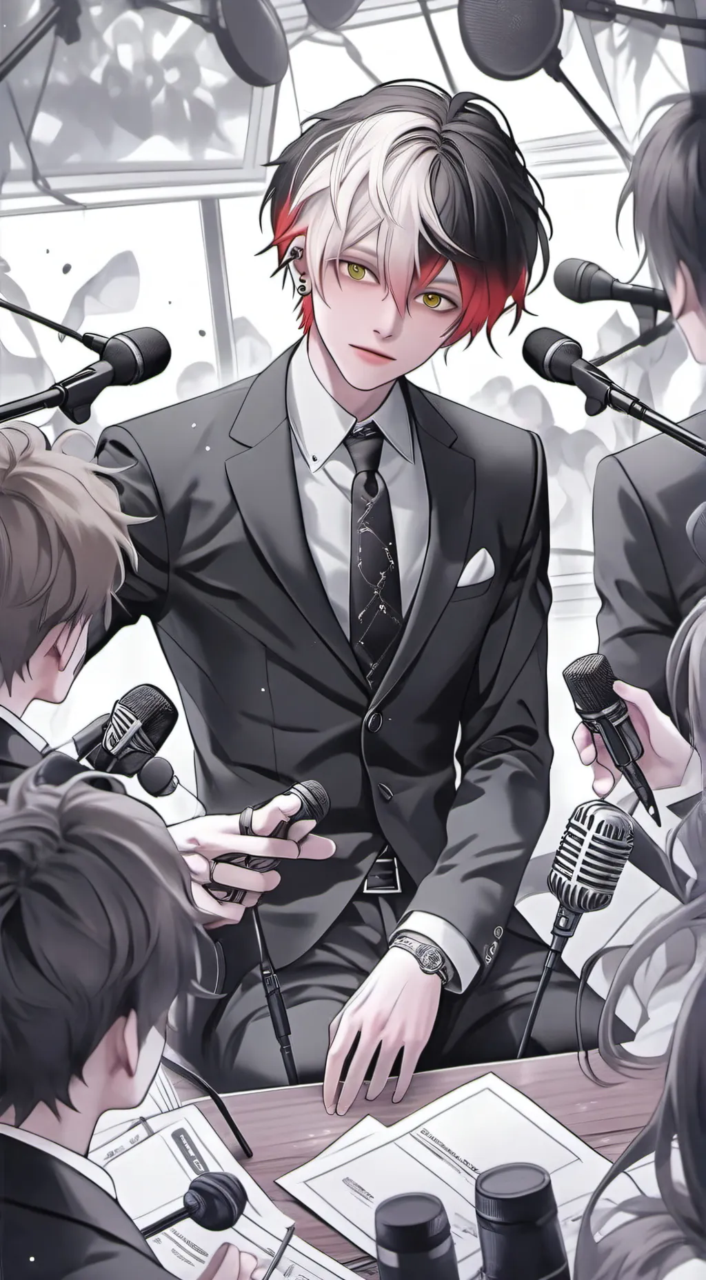 ai character: Yuki Yamada background