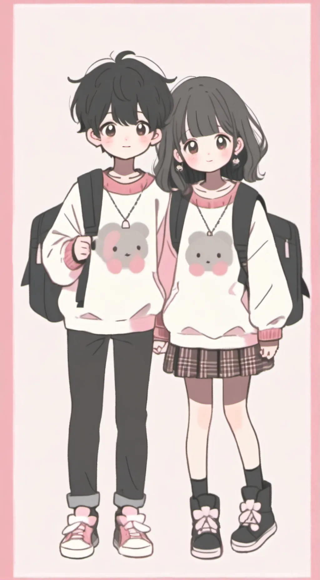 ai character: lovers background