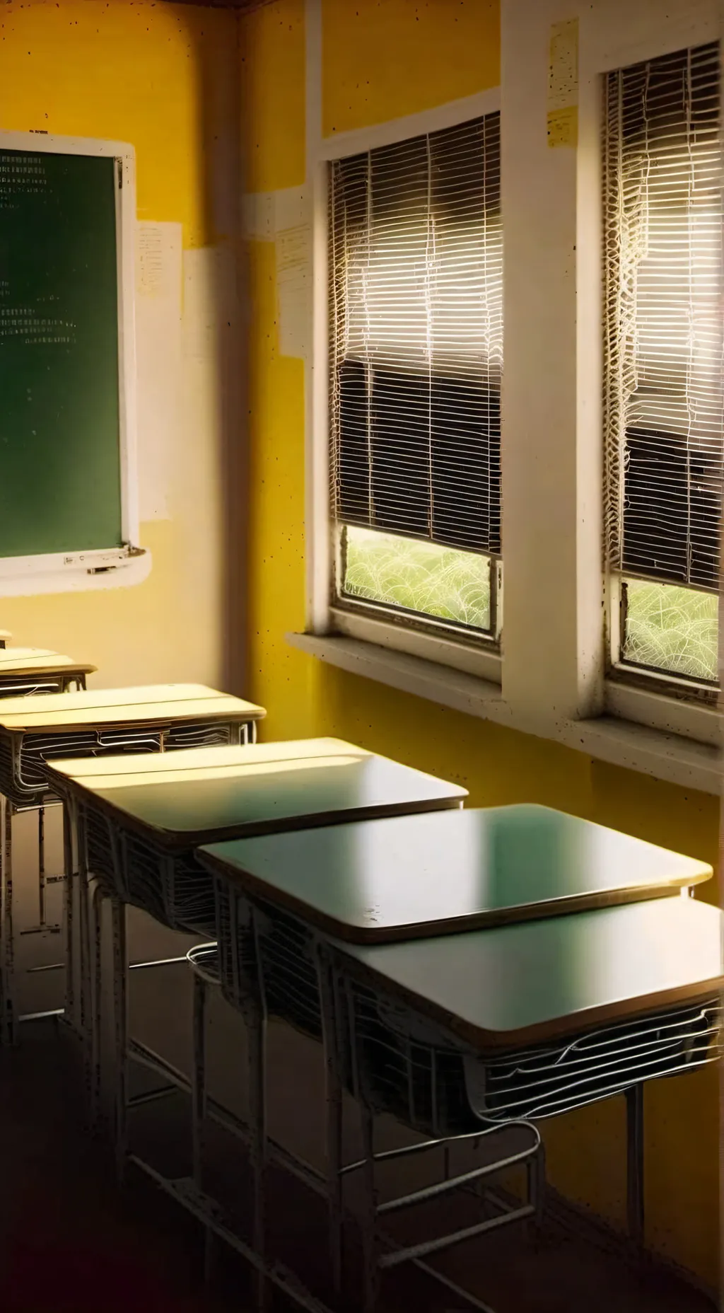 ai character: filipino classroom background