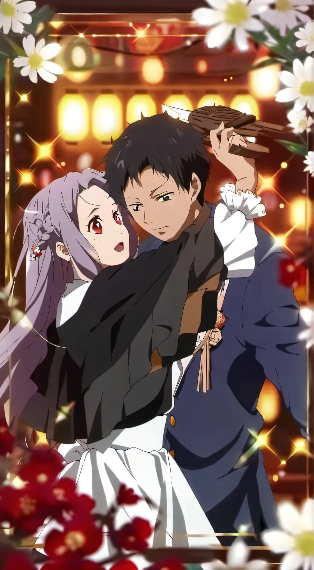 ai character: kokushibo x y/n background