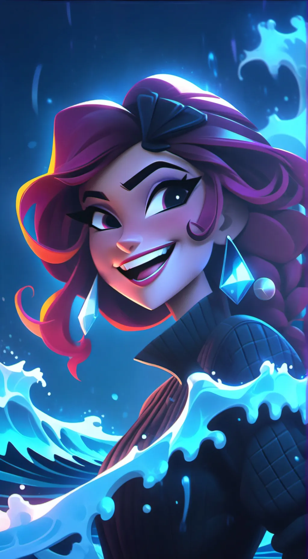 ai character: Velvette HH background