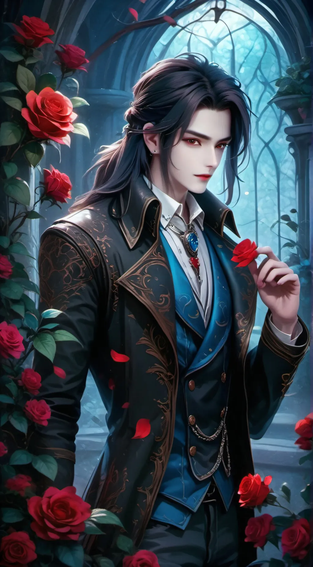 ai character: Walker background