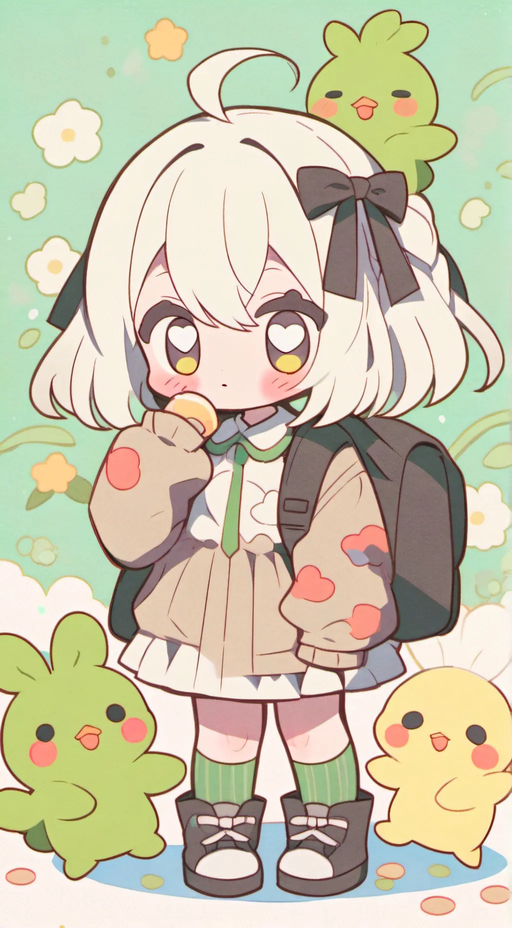 ai character: julia👁️🫦👁️ background