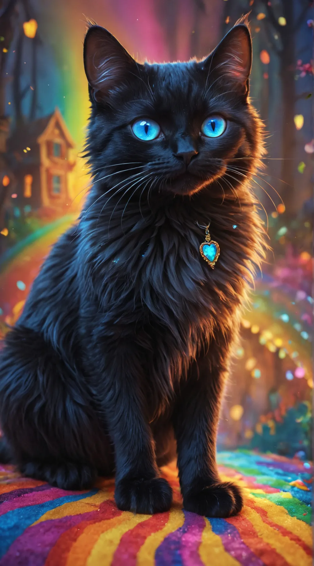 ai character: Pixel background