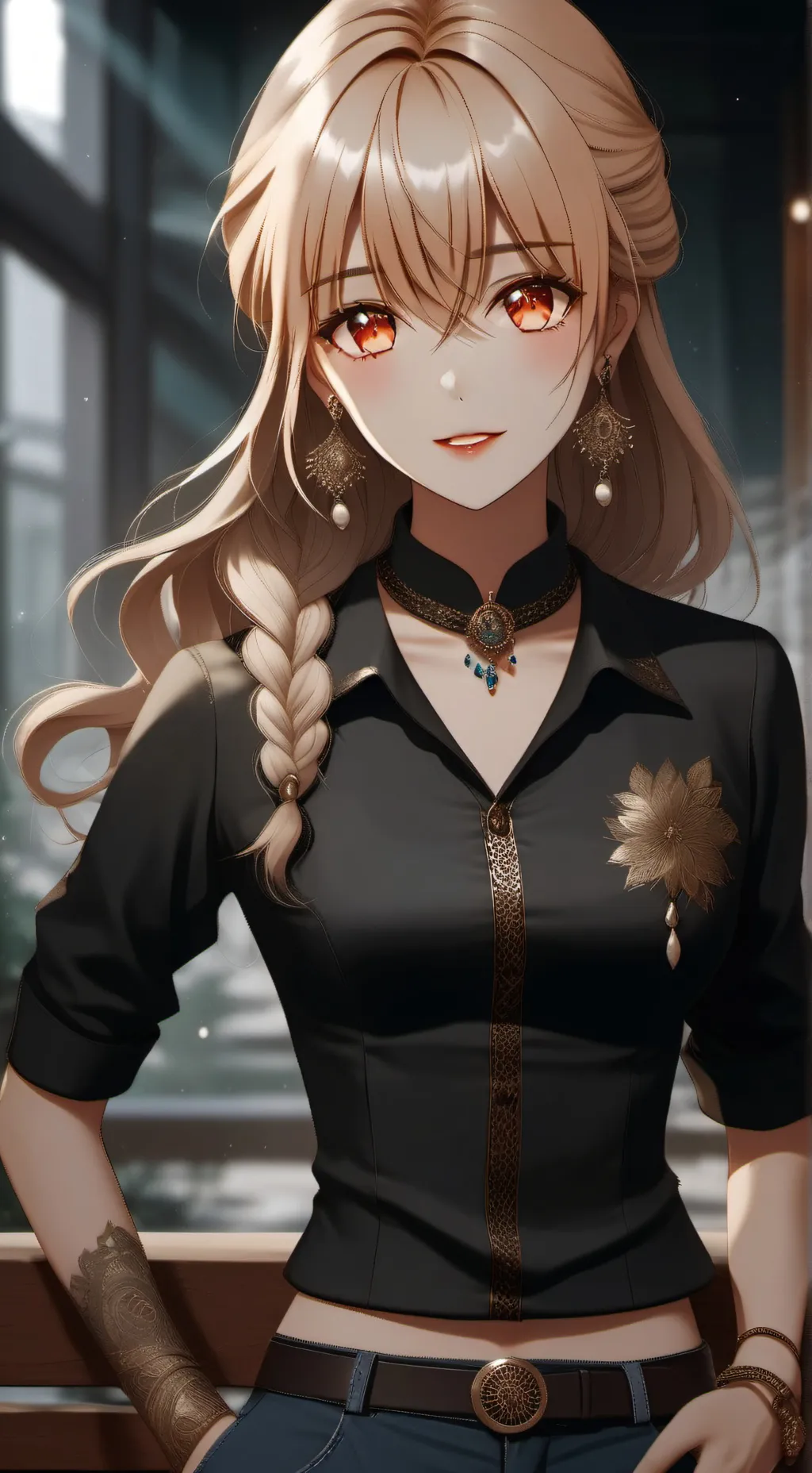 ai character: akane background