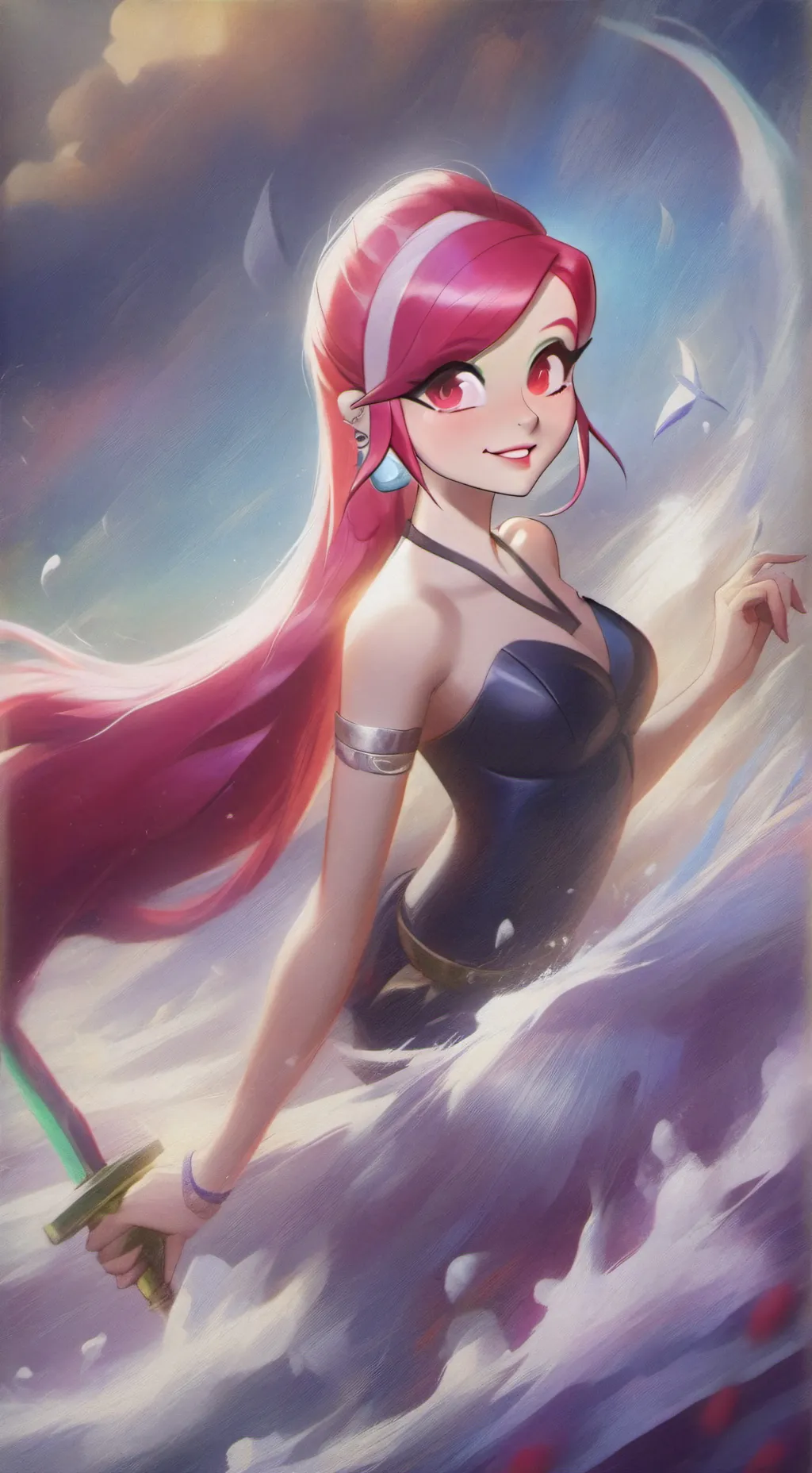 ai character: lin background