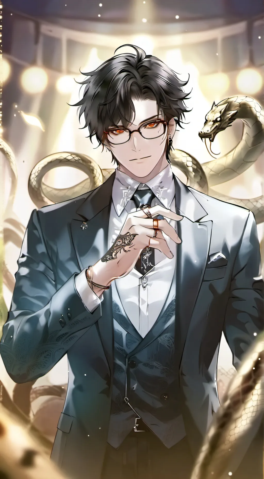 ai character: Chris background