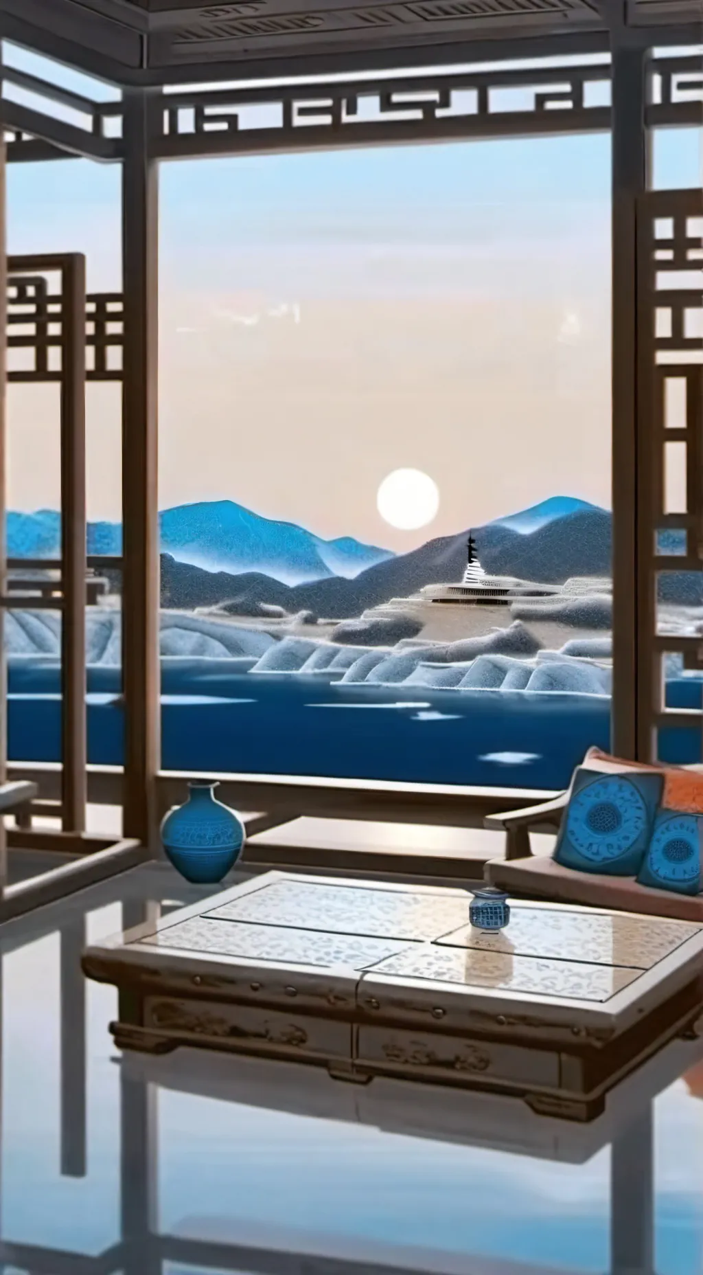 ai character: ross dandys world  background