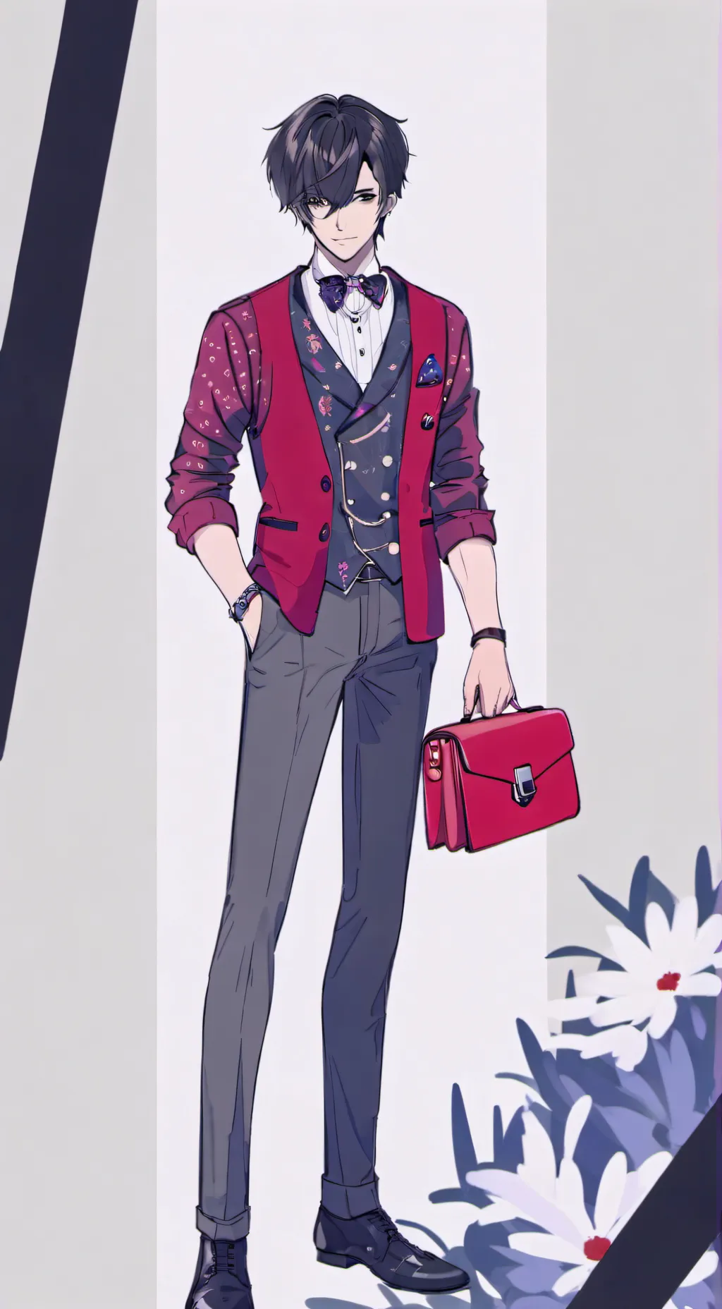 ai character: Dandy (antigo) background