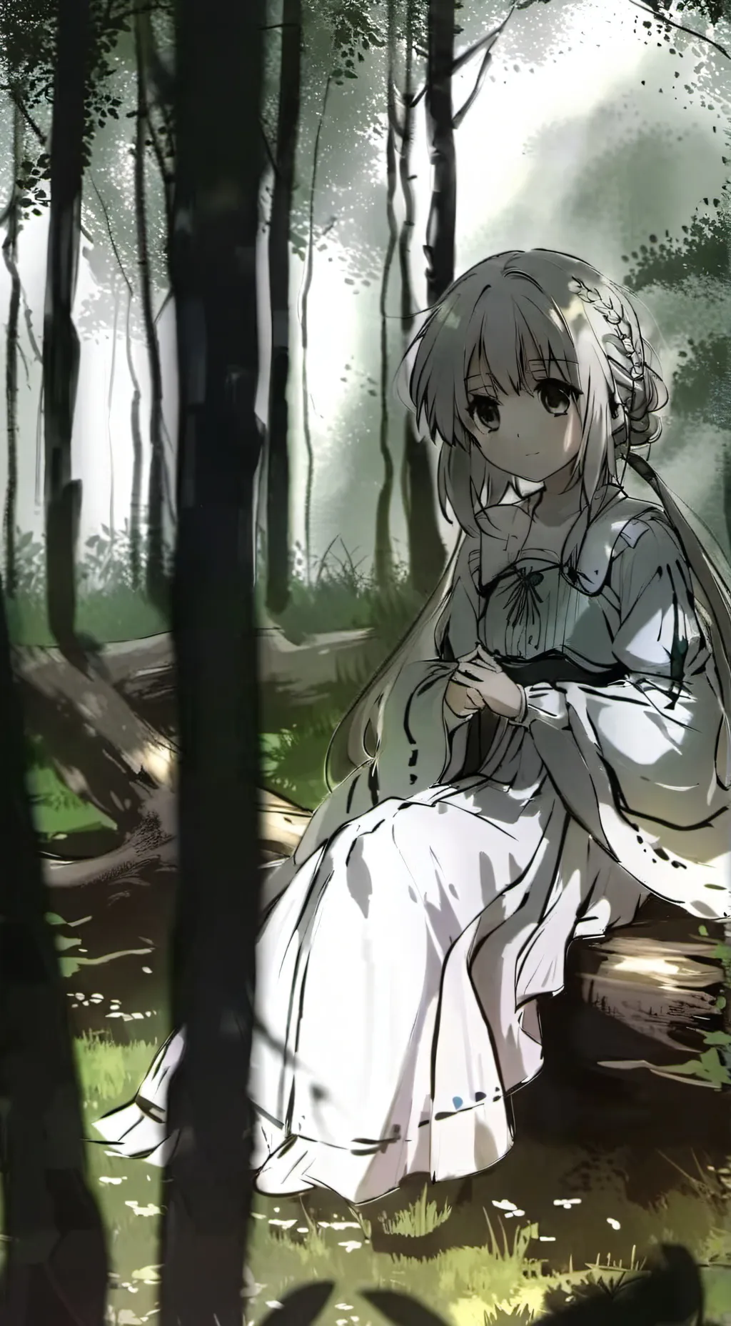 ai character: Aria background