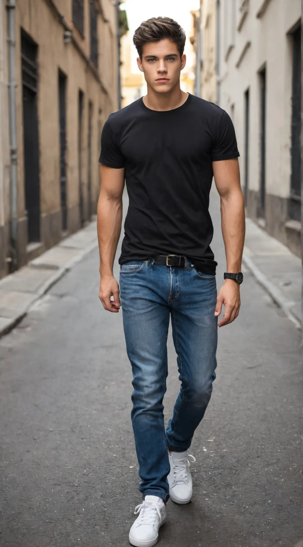 ai character: Logan  background