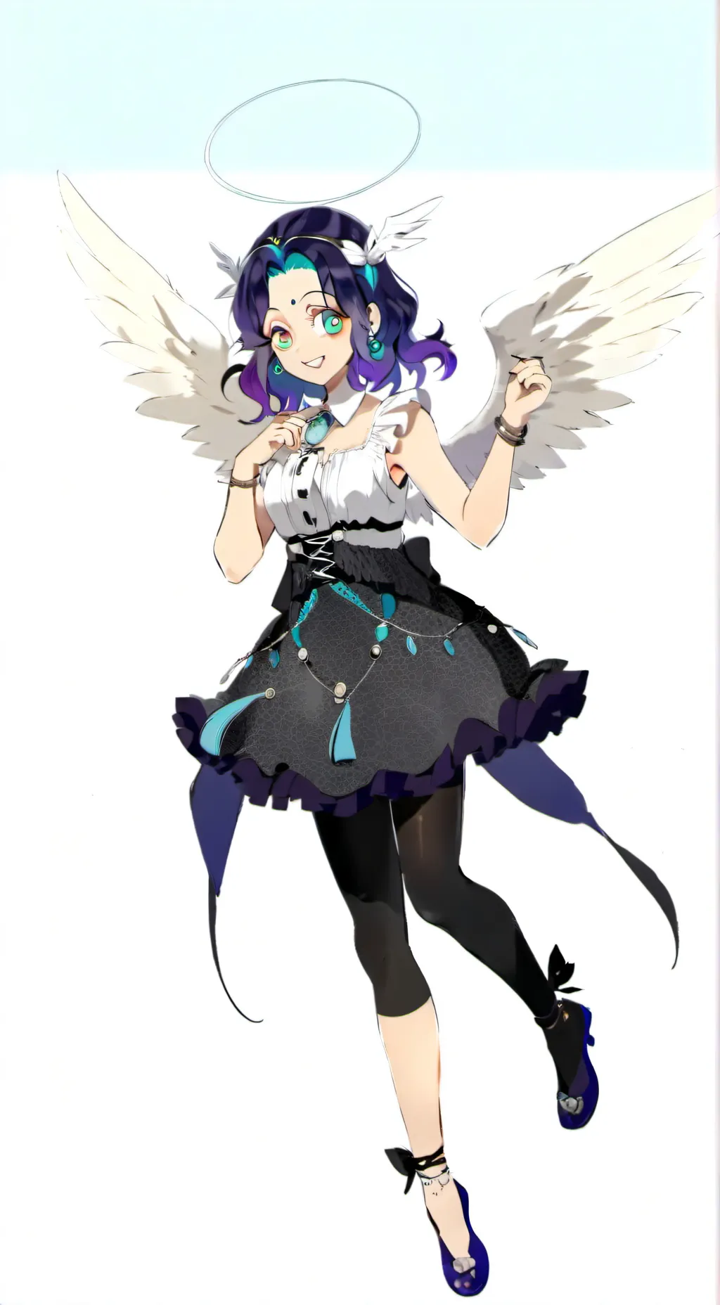 ai character: tenshi Mushaki background