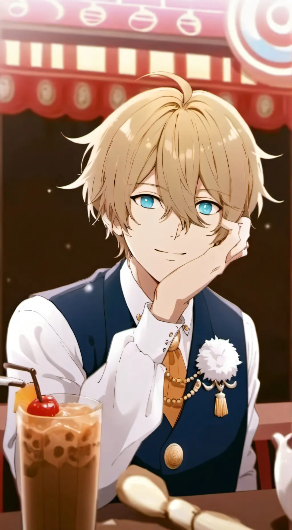 ai character: no title here~~ background