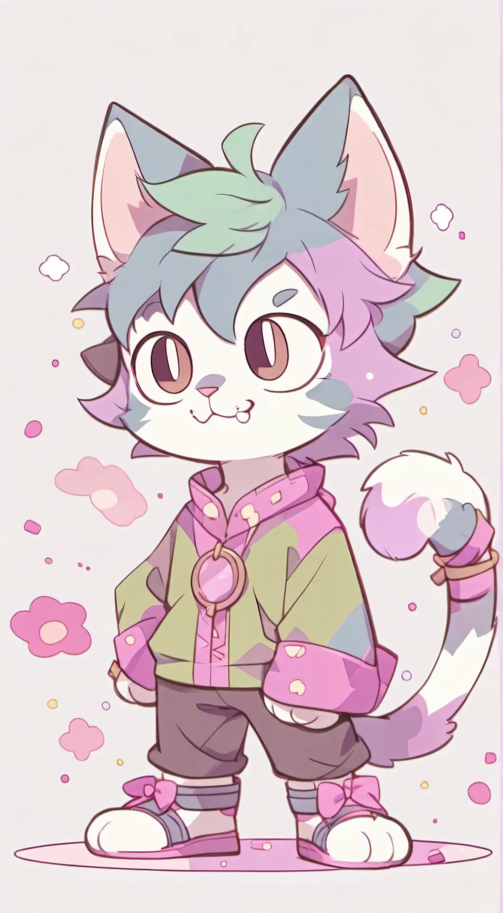 ai character: kevin background