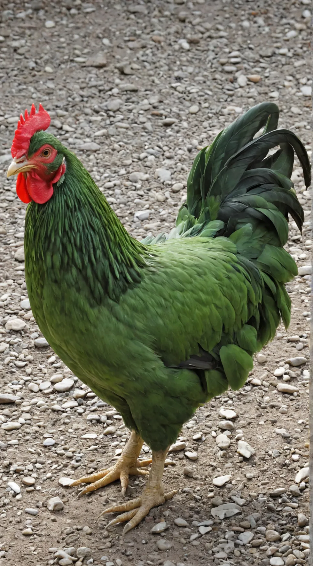 ai character: Gallo tonto  background