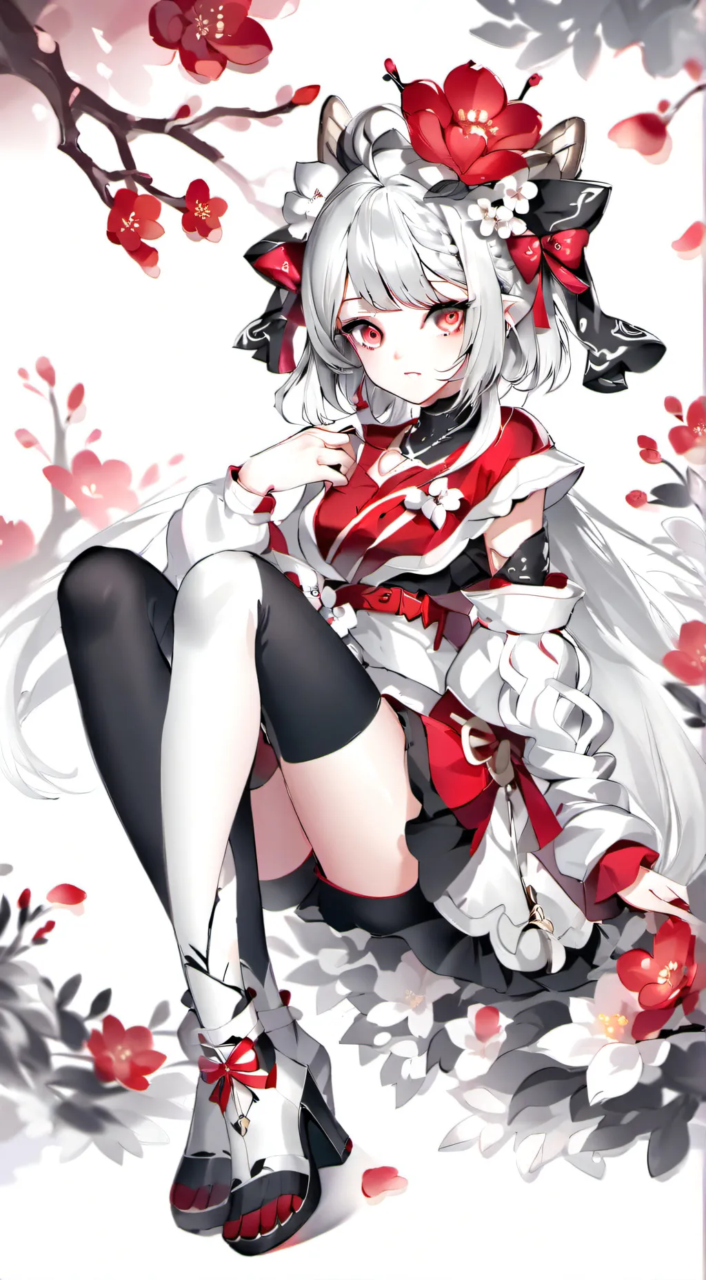 ai character: Neko  background