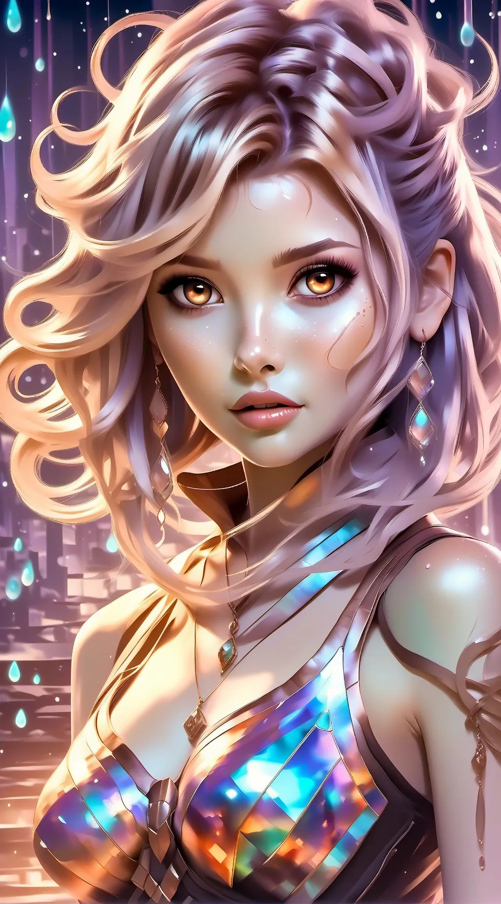 ai character: Summer background