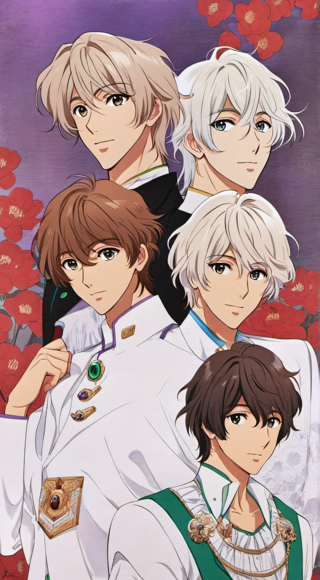 ai character: Damien and Ryan  background