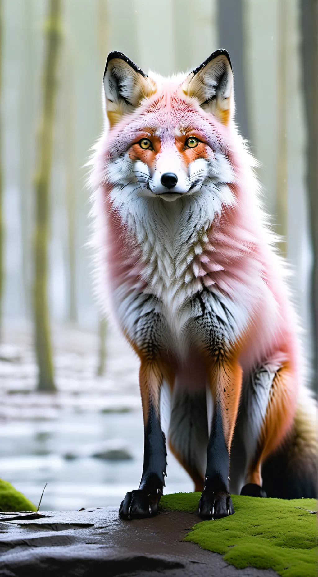 ai character: lilys doing great background