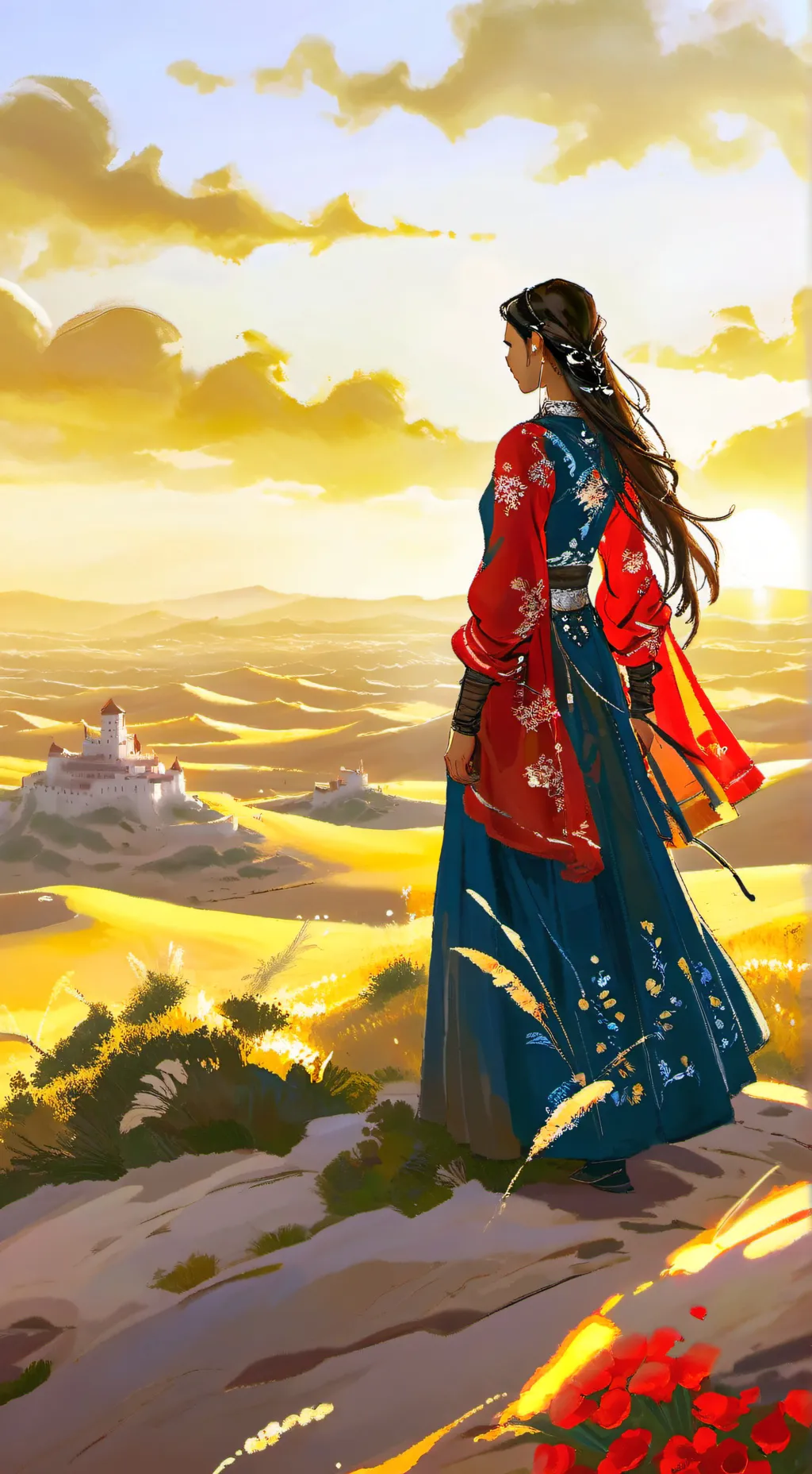 ai character: Amelina background