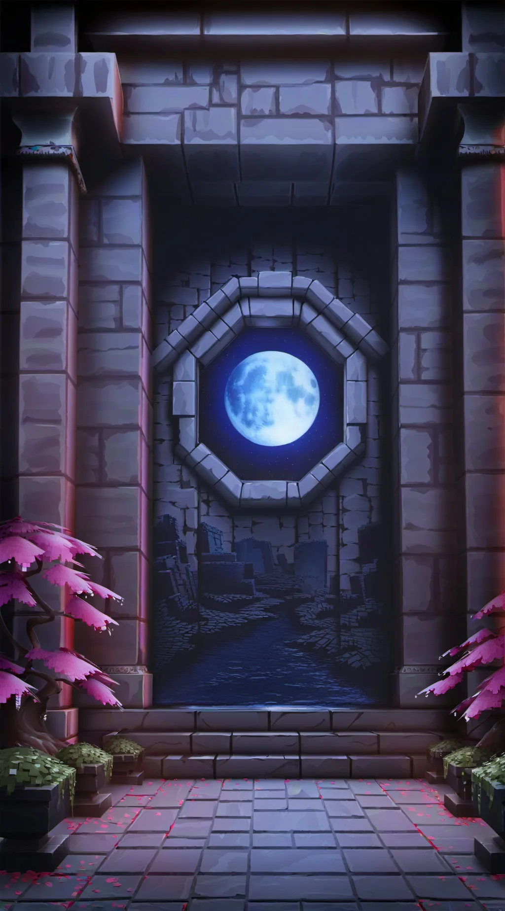 ai character: Minecraft movie background