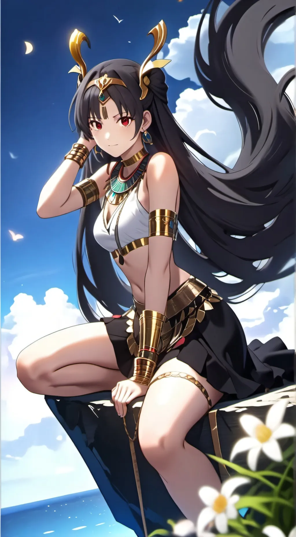 ai character: Ishtar background