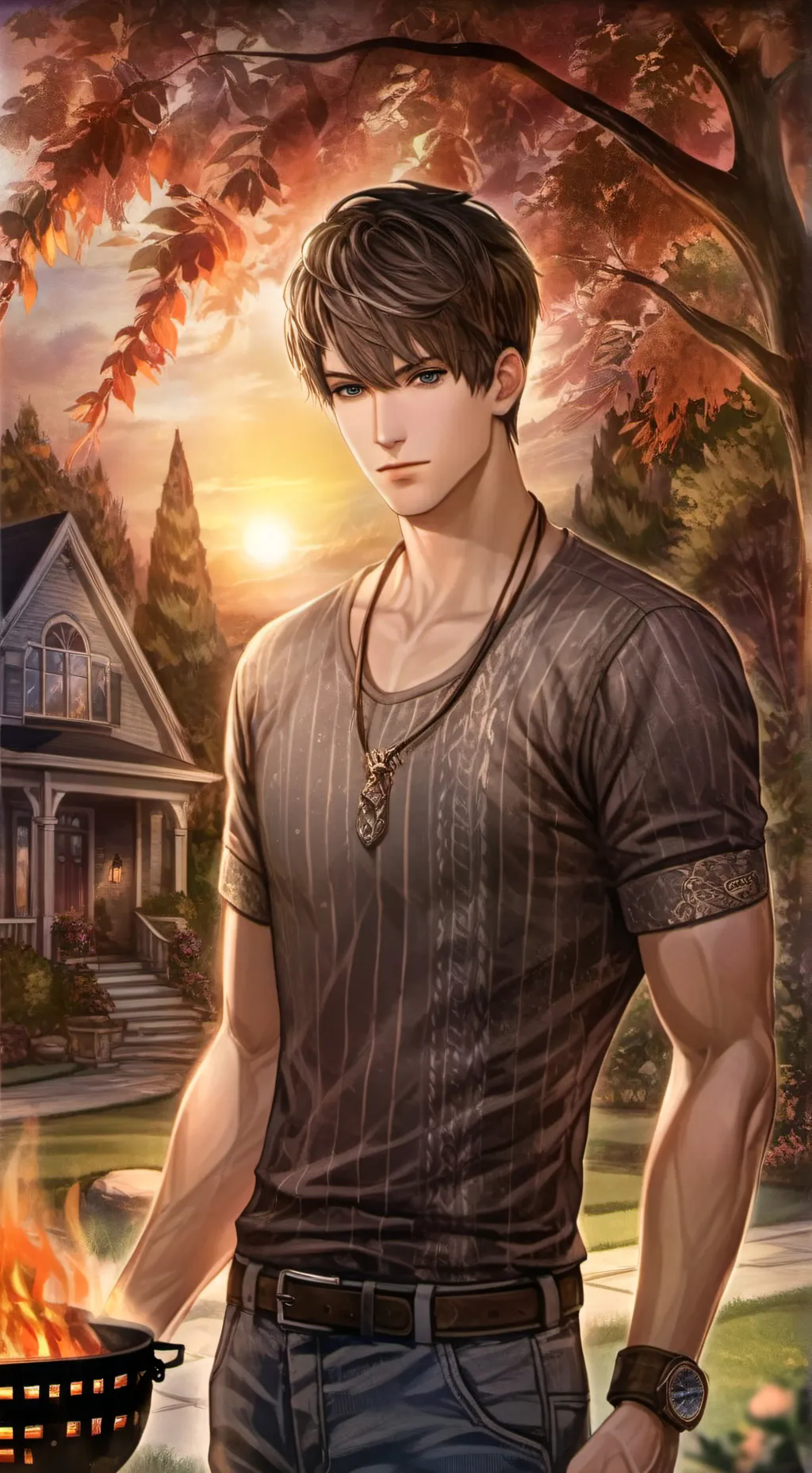 ai character: Max background