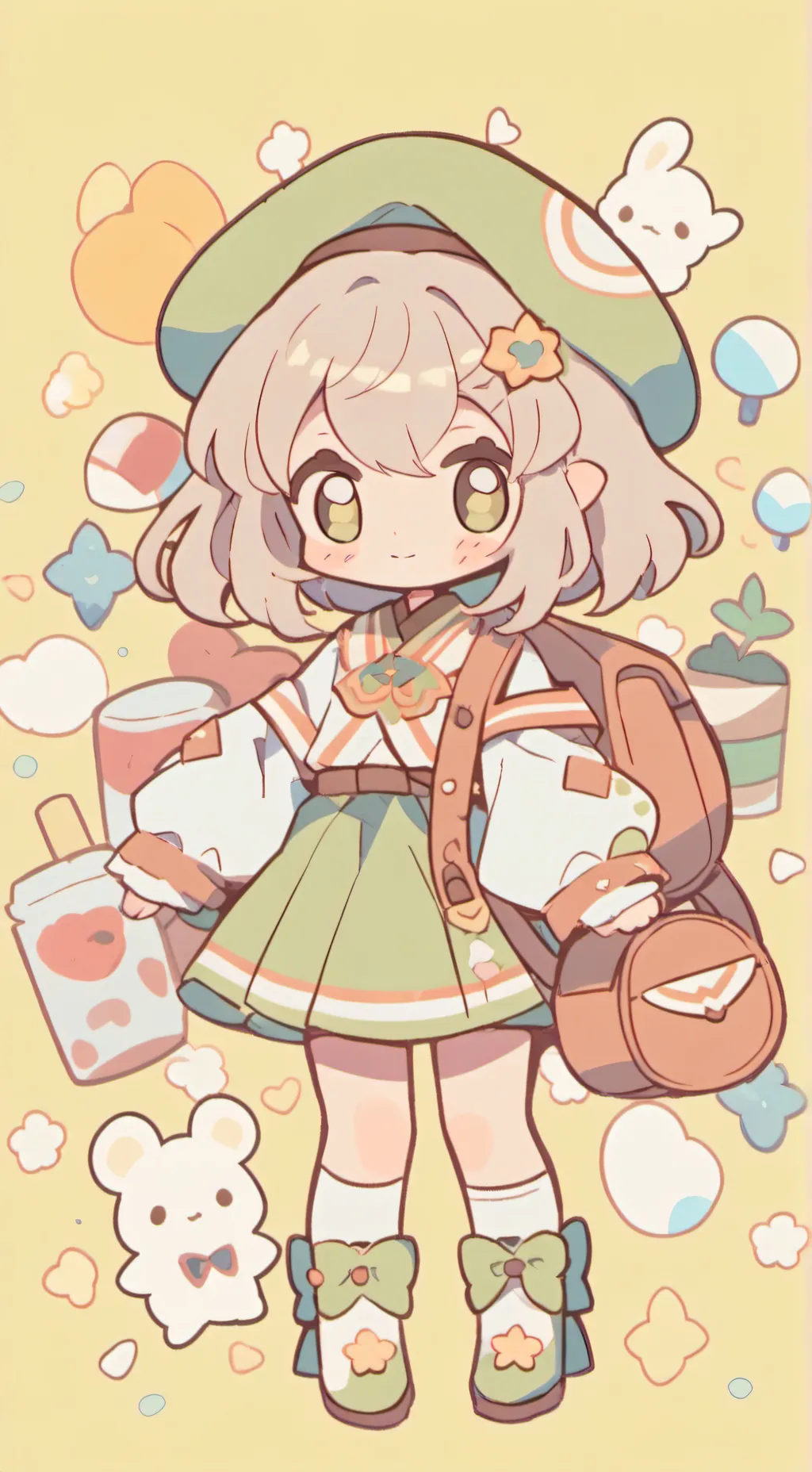 ai character: MELISSA (TU HIJA) background