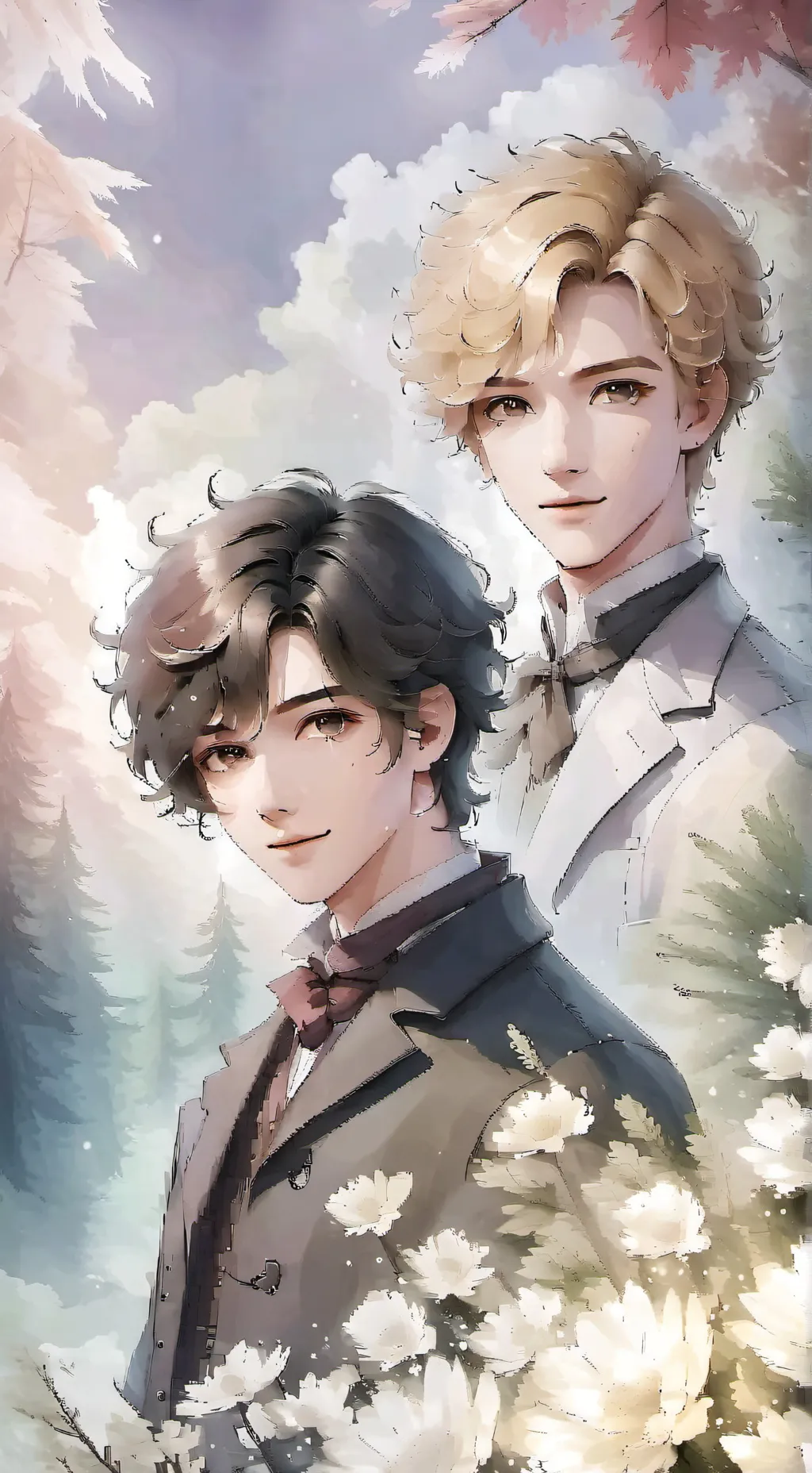 ai character: Jaxton x Nathen background