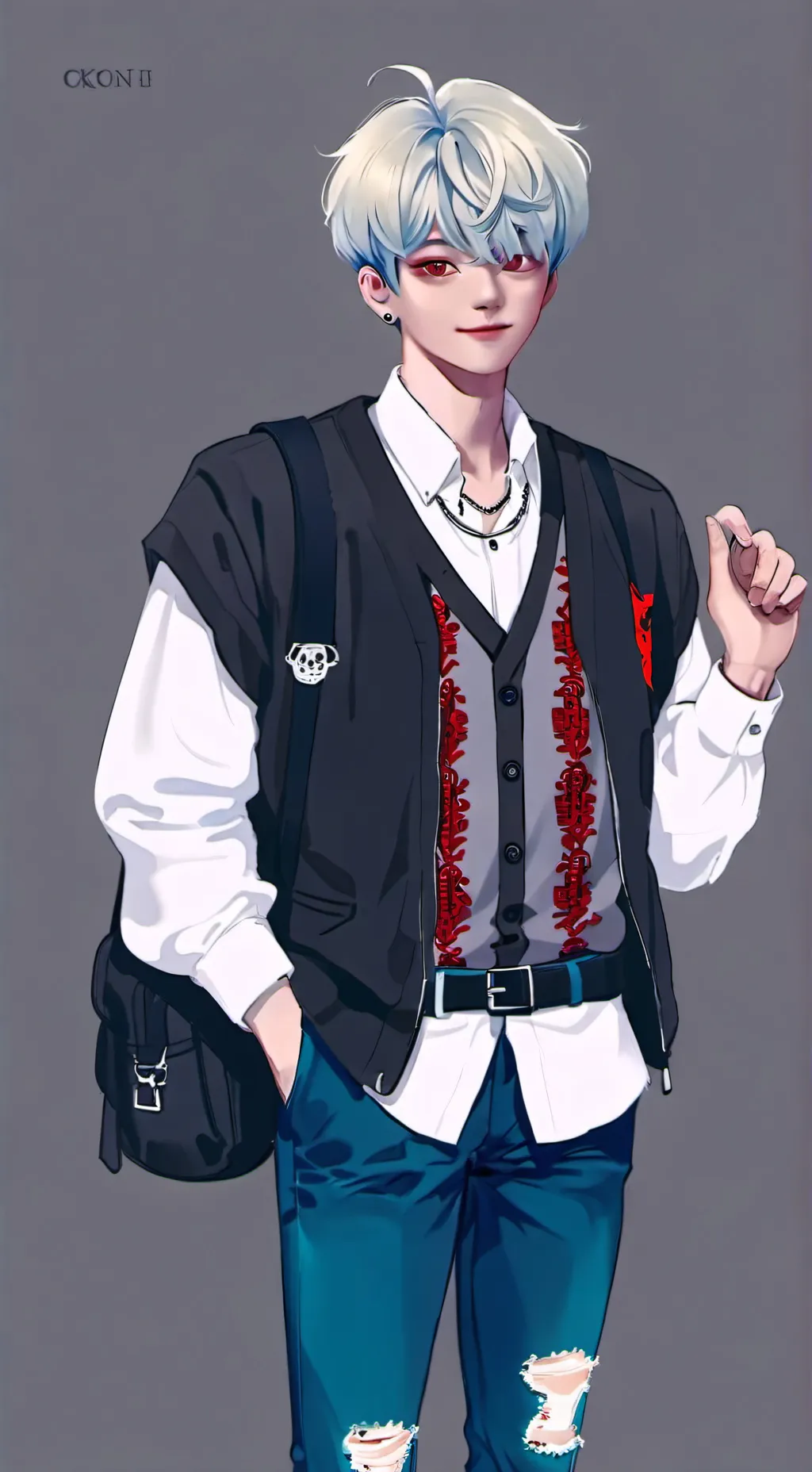 ai character: Baby saja background