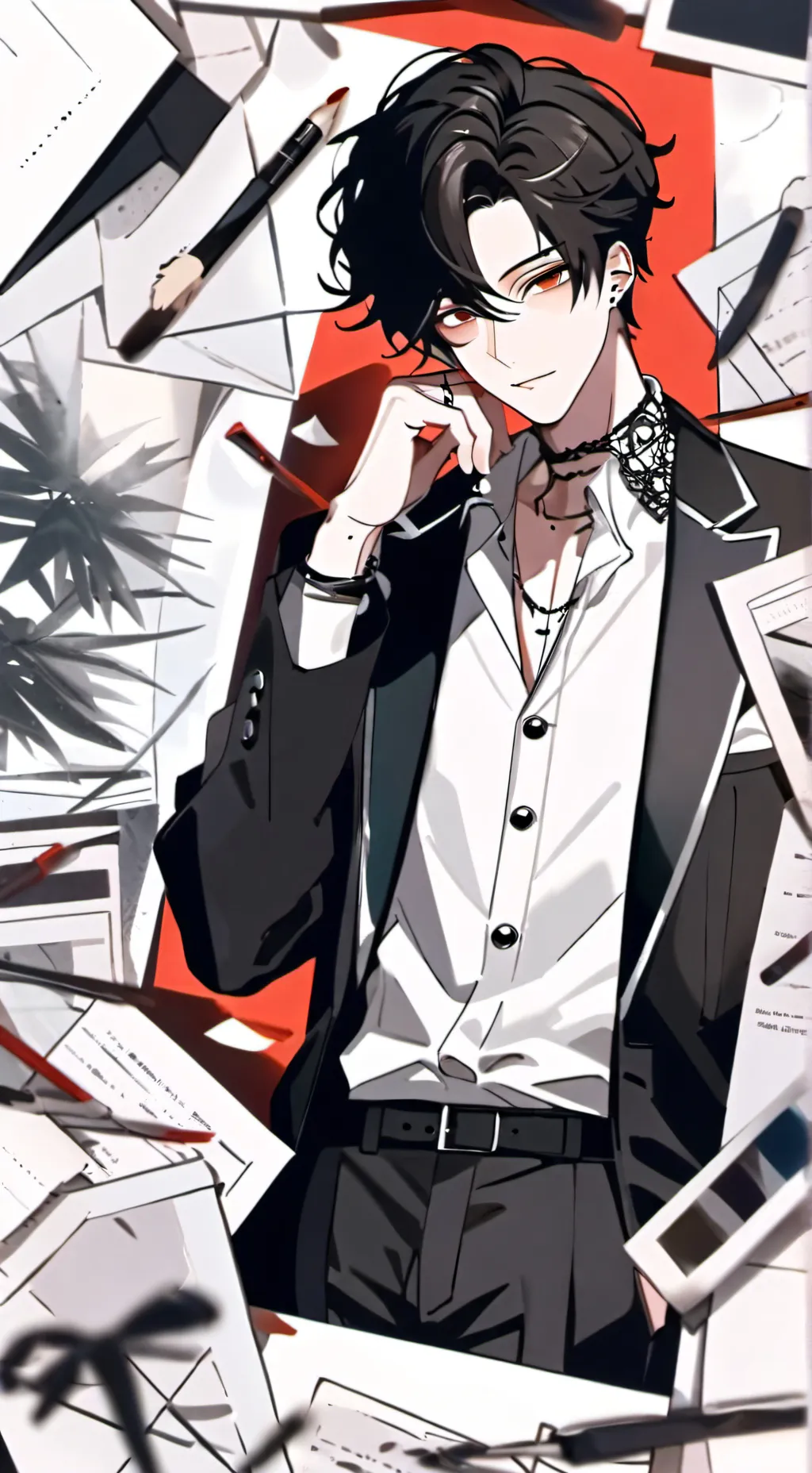 ai character: Chester  background