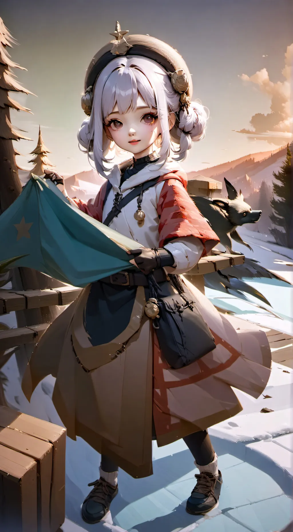 ai character: Earsermic Daughter background