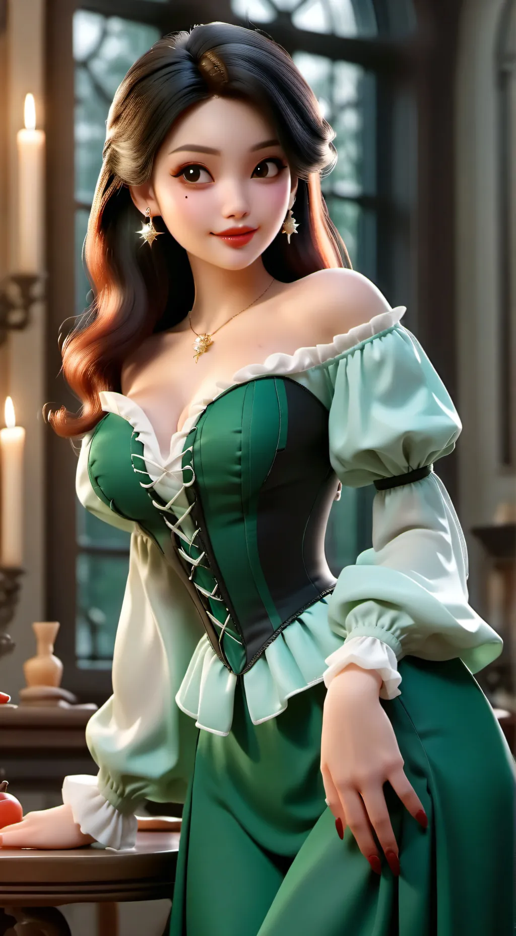 ai character: princess background